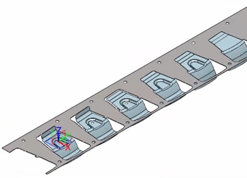 实例教程16：使用中望3D进行料带设计