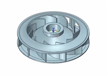 实例教程61：电机风扇的建模设计